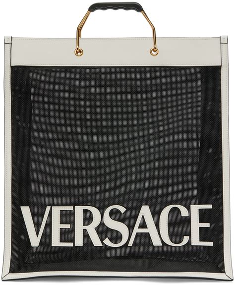 versace shopper schwarz promondo|versace black label purses.